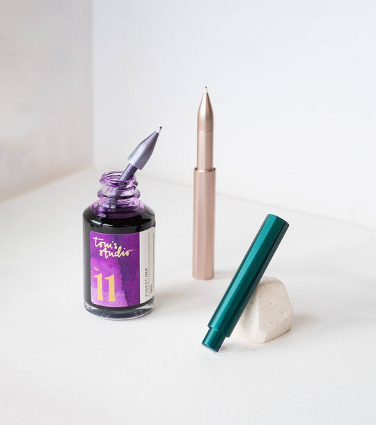 The Wren - Refillable Writing Pen - Lilac
