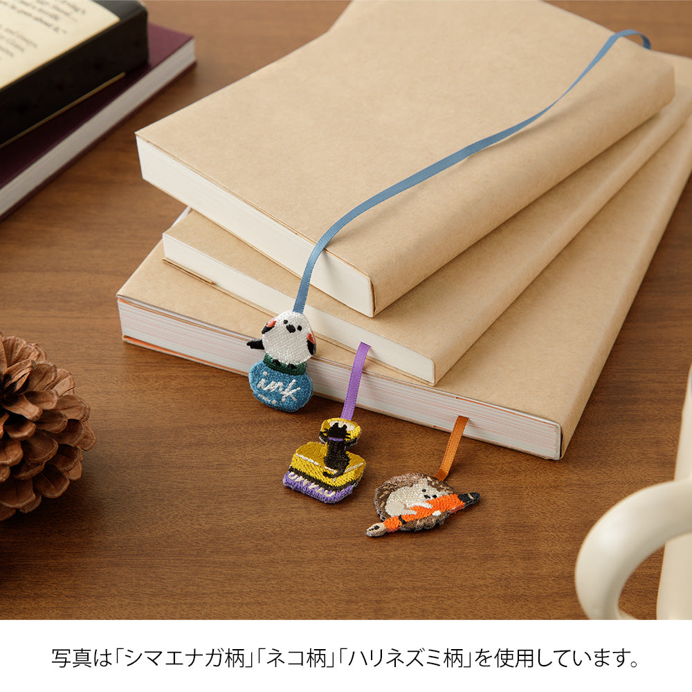 Midori Bookmarker Embroidery Hedgehog