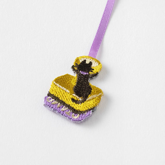 Midori Bookmarker Embroidery Cat
