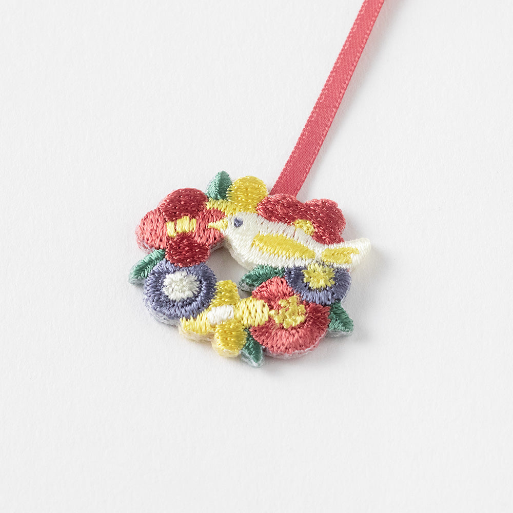 Midori Bookmarker Embroidery Bird