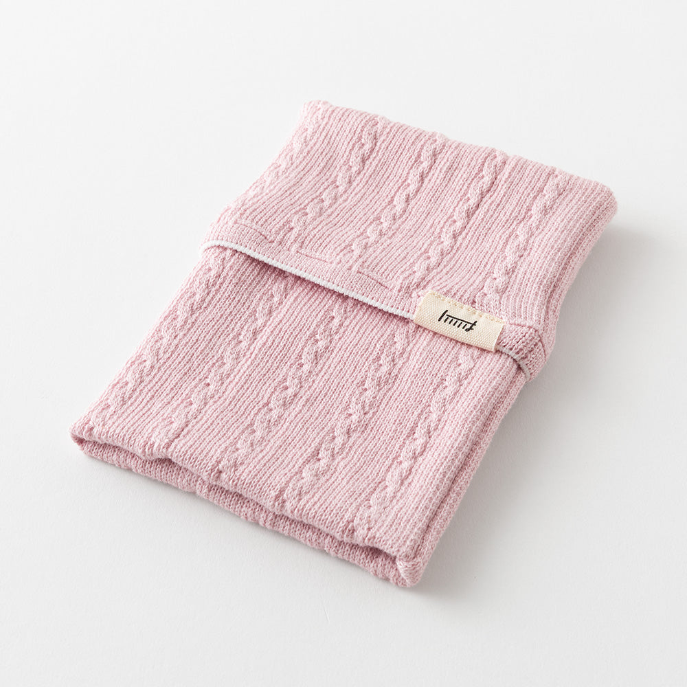 Midori Haramaki Notebook Sleeve A6 to B6- Baby Pink