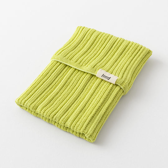 Midori Haramaki Notebook Sleeve A6 to B6- Lime Green