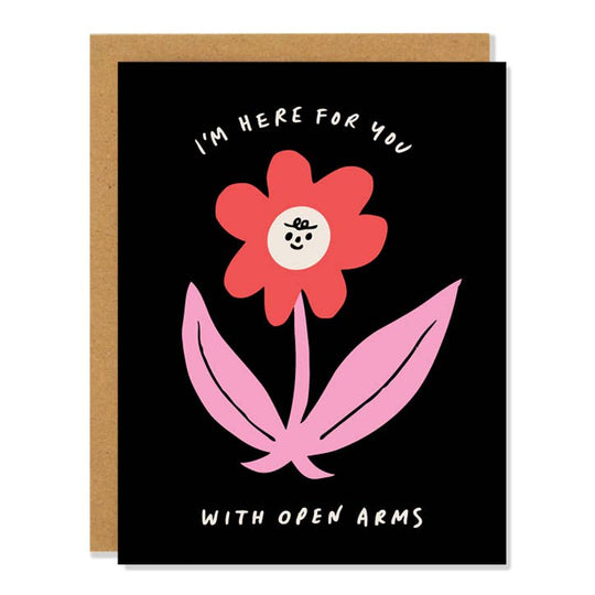 Open Arms - Sympathy Greeting Card