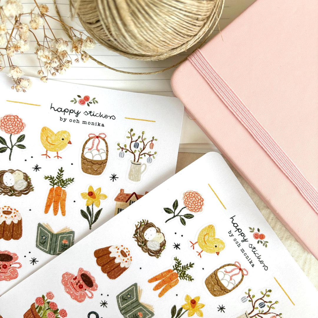 Early Spring - Planner &amp; Journal Stickers | A6 Matte Paper