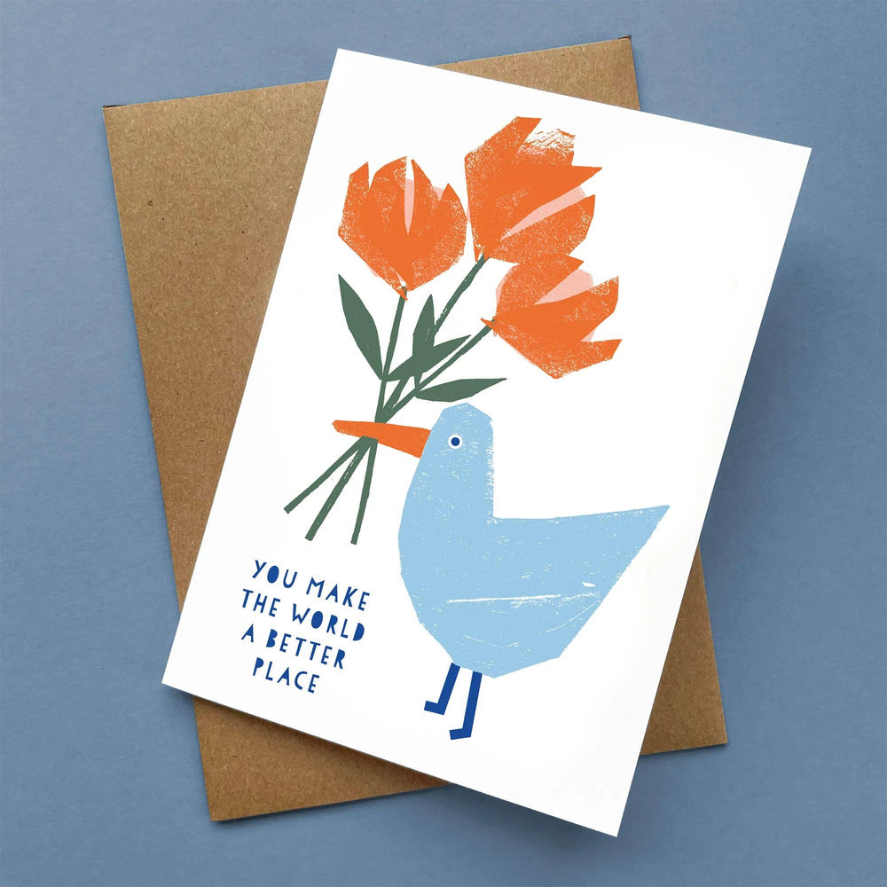 Greeting Card Seagull