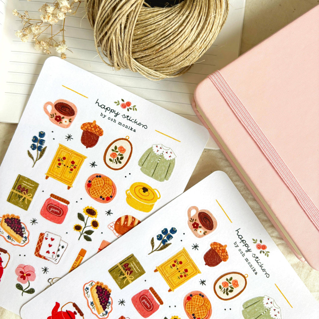 Sweet Life - Planner &amp; Journal Stickers | A6 Matte Paper