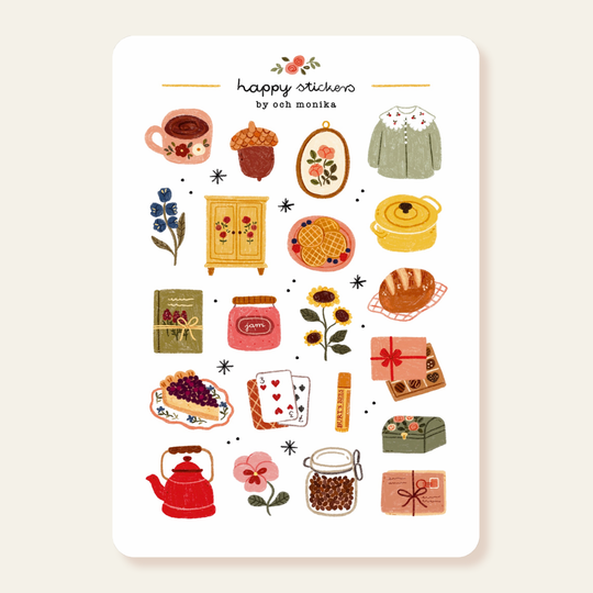 Sweet Life - Planner &amp; Journal Stickers | A6 Matte Paper