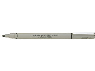 Mitsubishi Pencil Marker/Highlighter - PIN01A Black
