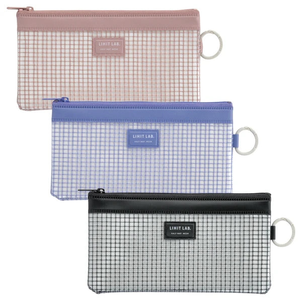 Lihit Lab Pouch/Case Mesh Passbook - Black