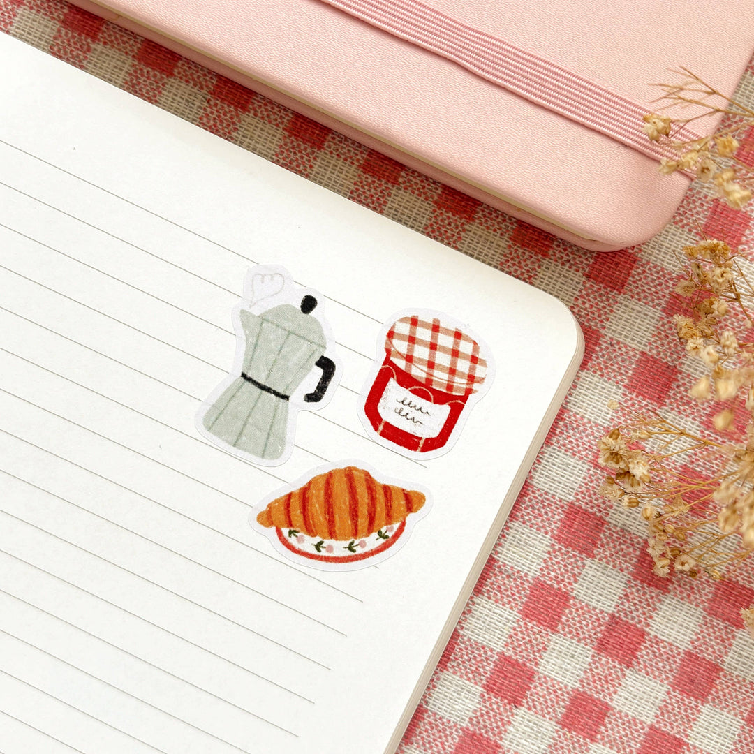French Breakfast - Planner &amp; Journal Stickers | A6 Matte