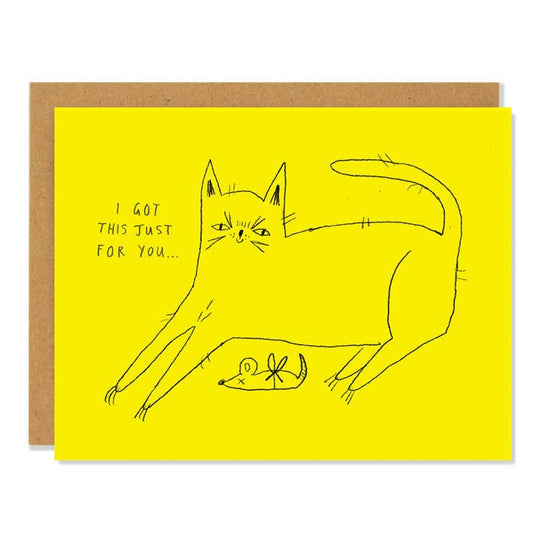 Just for You - Birthday Greeting Card