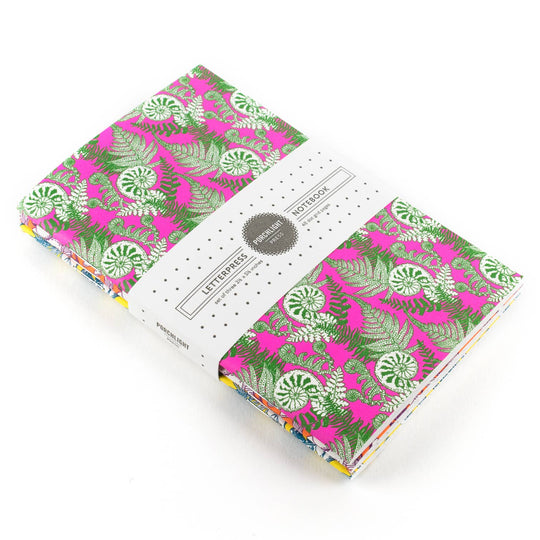 Forest Foraging Series: Set of 3 Assorted Pocket Notebooks: Plain Pages