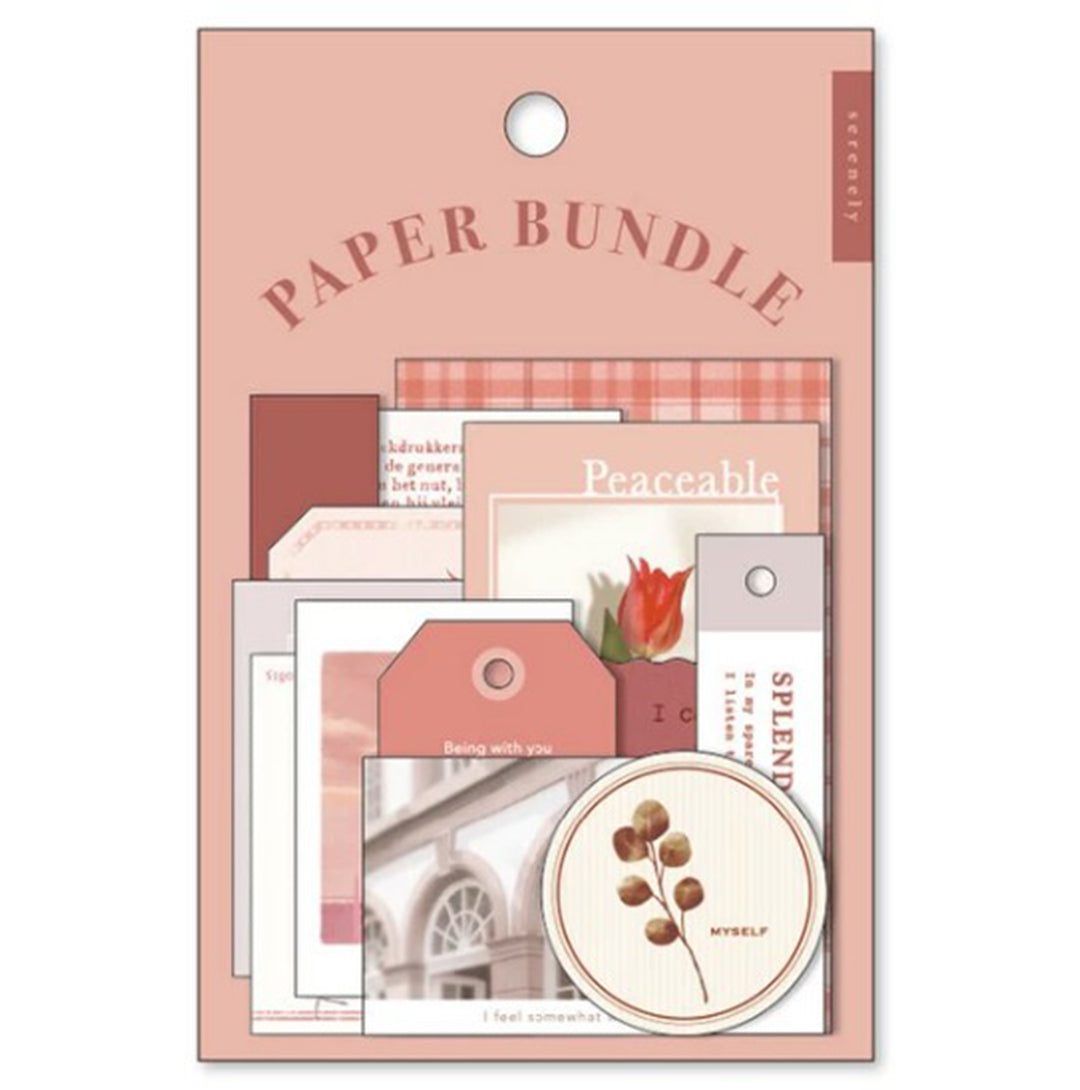 Mind Wave Sticker Paper Bundle Red