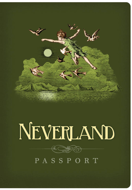 The Unemployed Philosophers Guild Notebook- Neverland Passport
