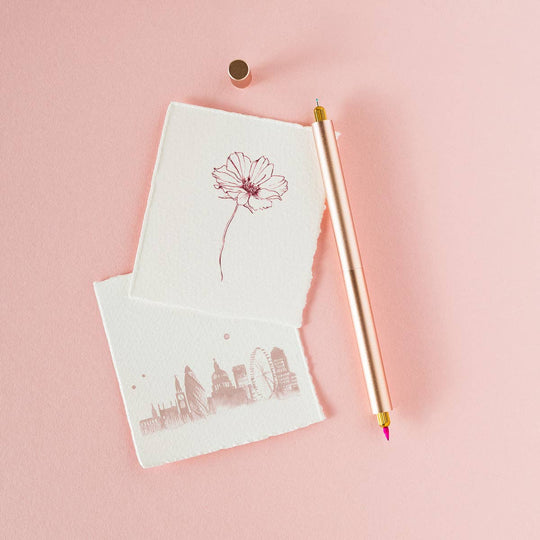 Lumos Pro - Refillable Multi-Tip Pen: Midnight / Duo Tip
