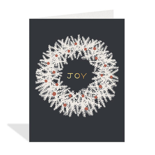 Joy Wreath - Holiday Card