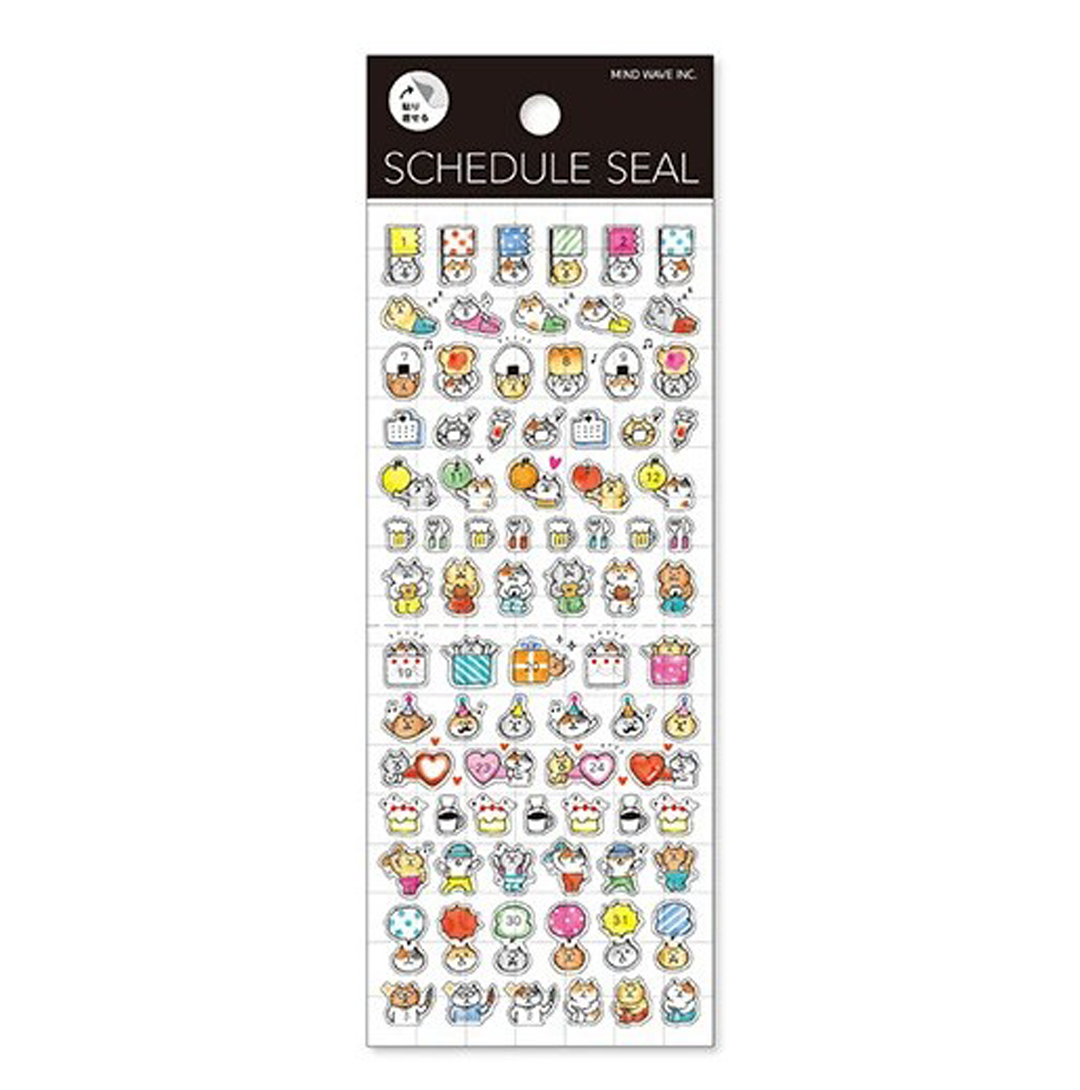Mind Wave Schedule Sticker Frame 77
