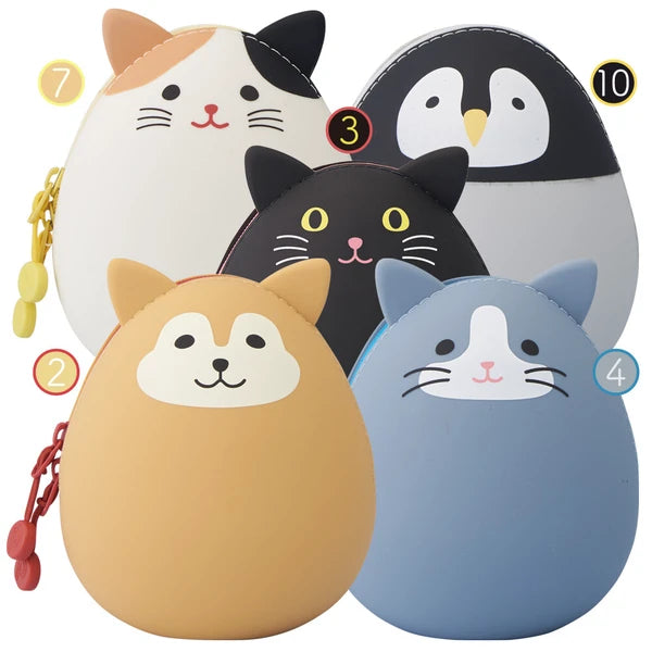 Punilabo Pouch Animals Cat Inbound Sweets - Penguin
