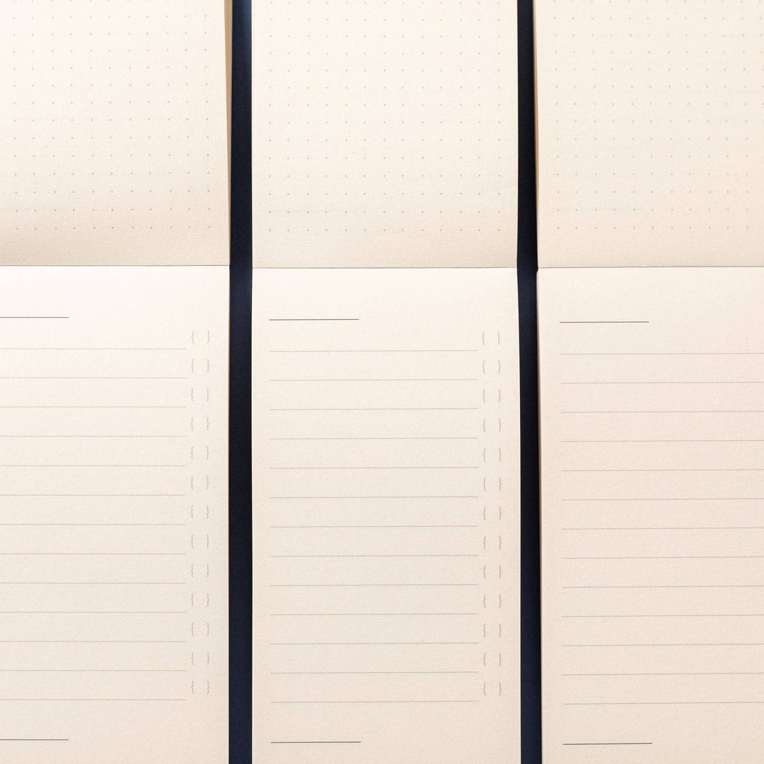 Navy Wool List Pad