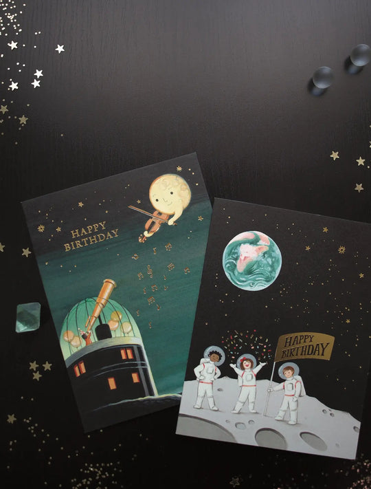 Observatory Birthday Greeting Card