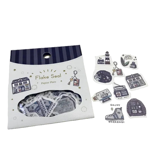 Papier Platz Eric Flake Planner Stickers - Nice Day!