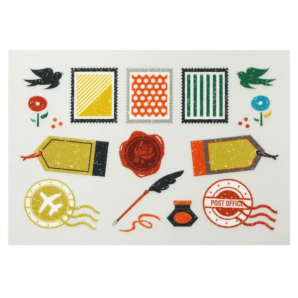 Irodo Fabric Transfer Stickers - Otegami