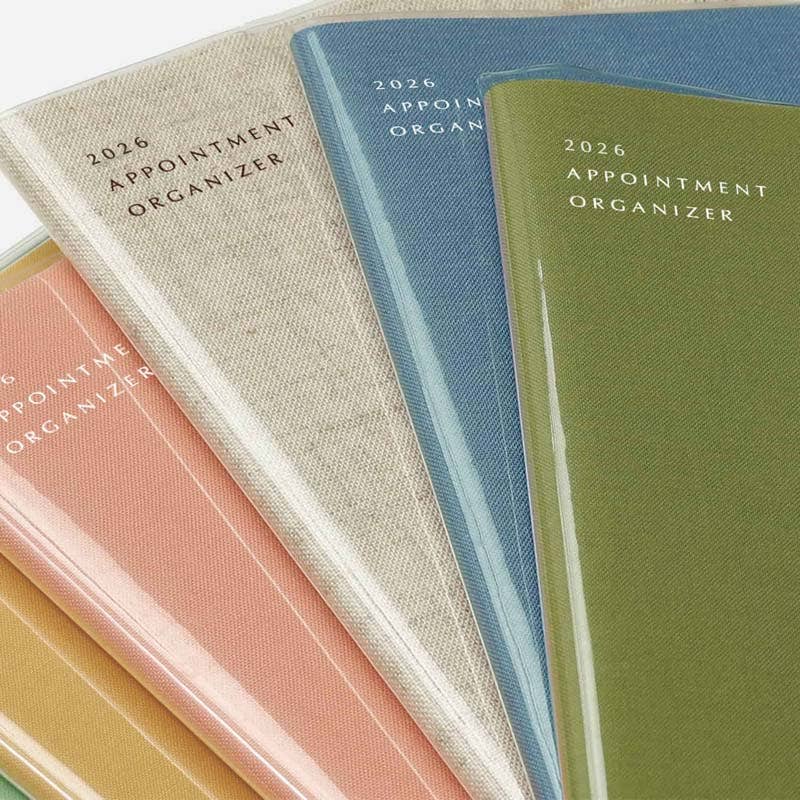 2026 Monthly Planner Coton A5- Pink