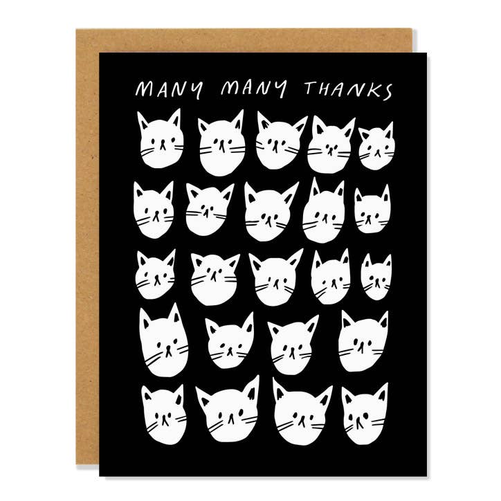 Many Many Thanks - Greeting Card
