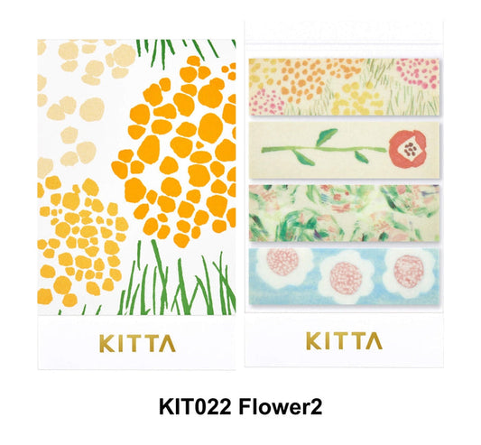 KITTA Washi Tape Flower2