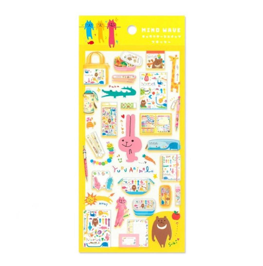 Mind Wave Stickers MW Character Miniature - Yuru Animaru