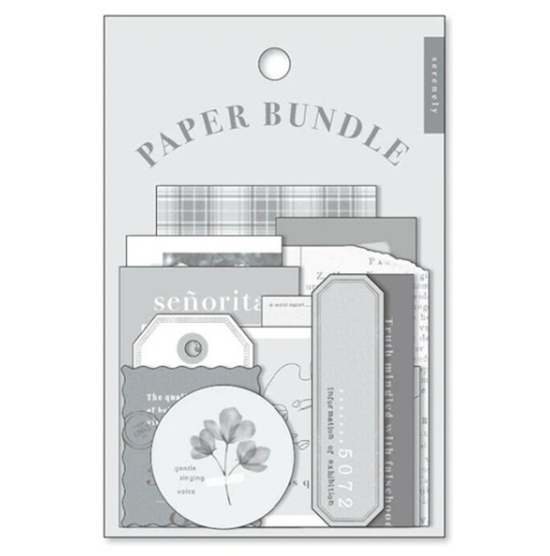 Mind Wave Sticker Paper Bundle Gray