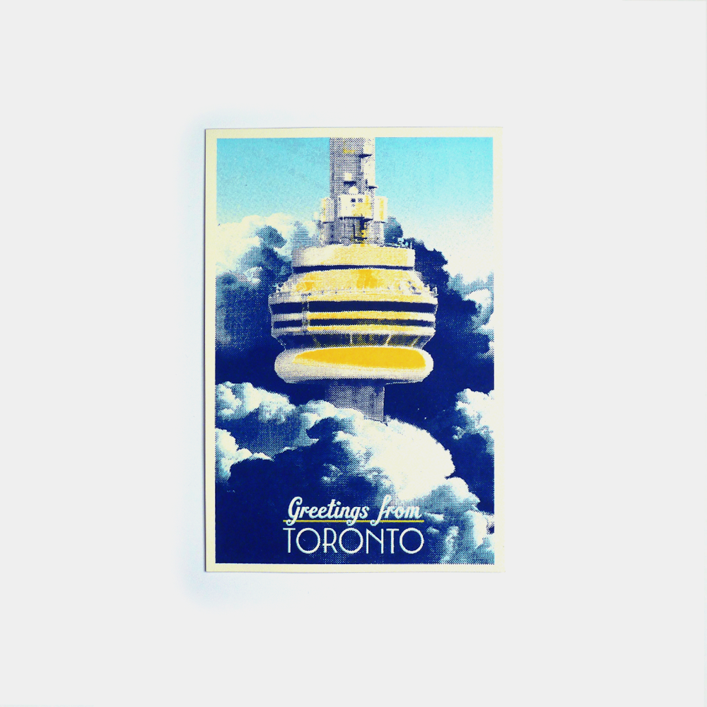 Kid Icarus - POSTCARD - CN Tower (Toronto)