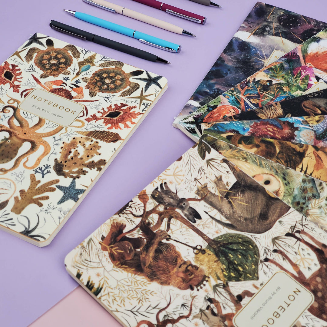 Bruno Visconti-Medival Fantasy Notebook
