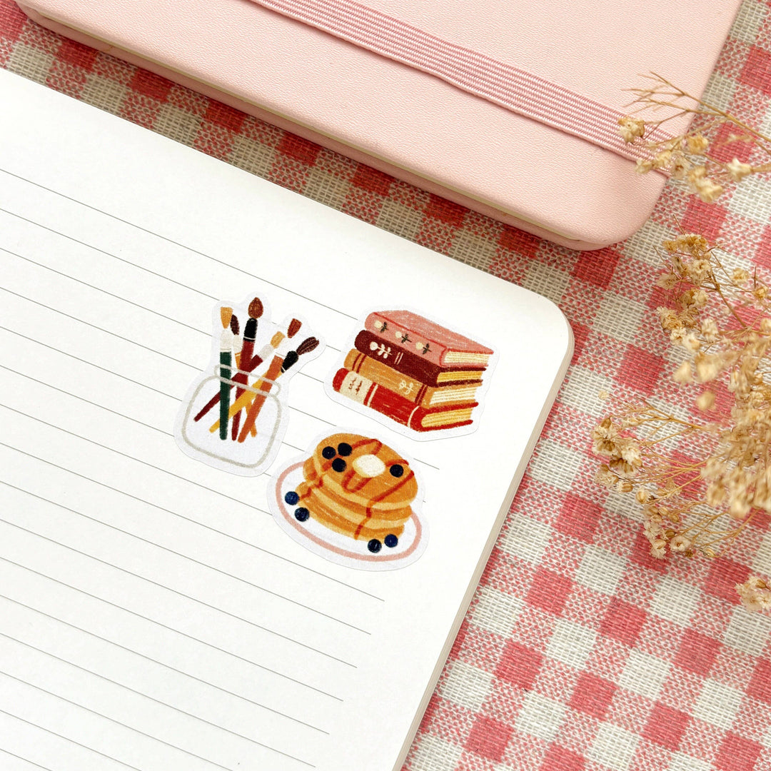 Rainy Morning - Planner &amp; Journal Stickers | A6 Matte Paper