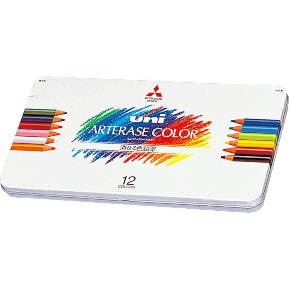 Mitsubishi Pencil  │  Coloured Erasable Pencils - Arterase