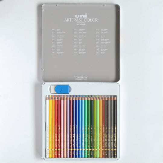 Mitsubishi Pencil  │  Coloured Erasable Pencils - Arterase