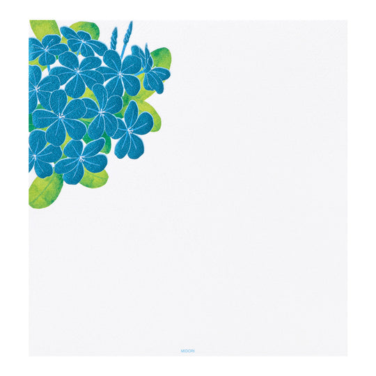 Midori Letter Pad 027 Foil Stamping Plumbago