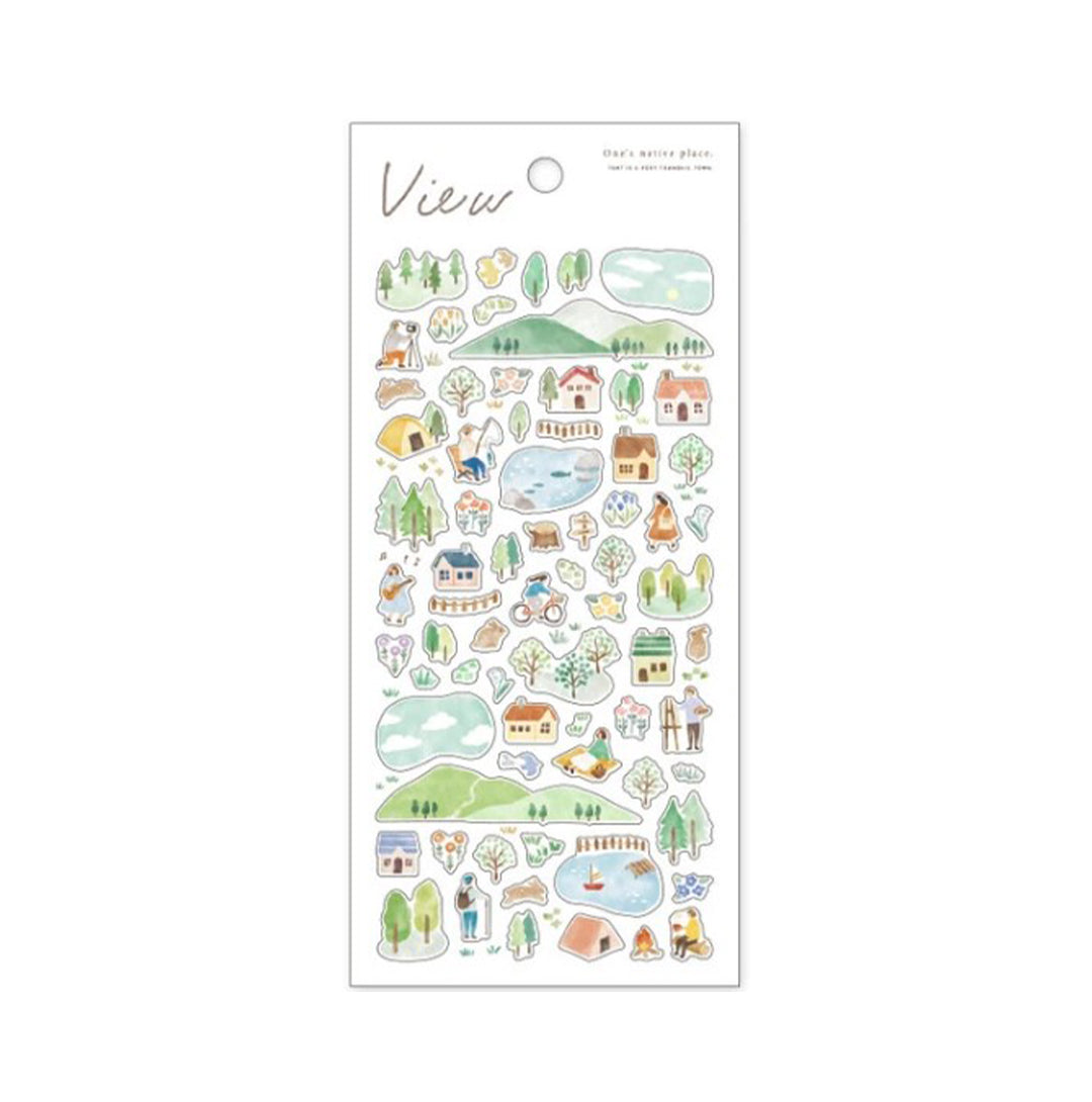 Mind Wave Stickers 7AM View