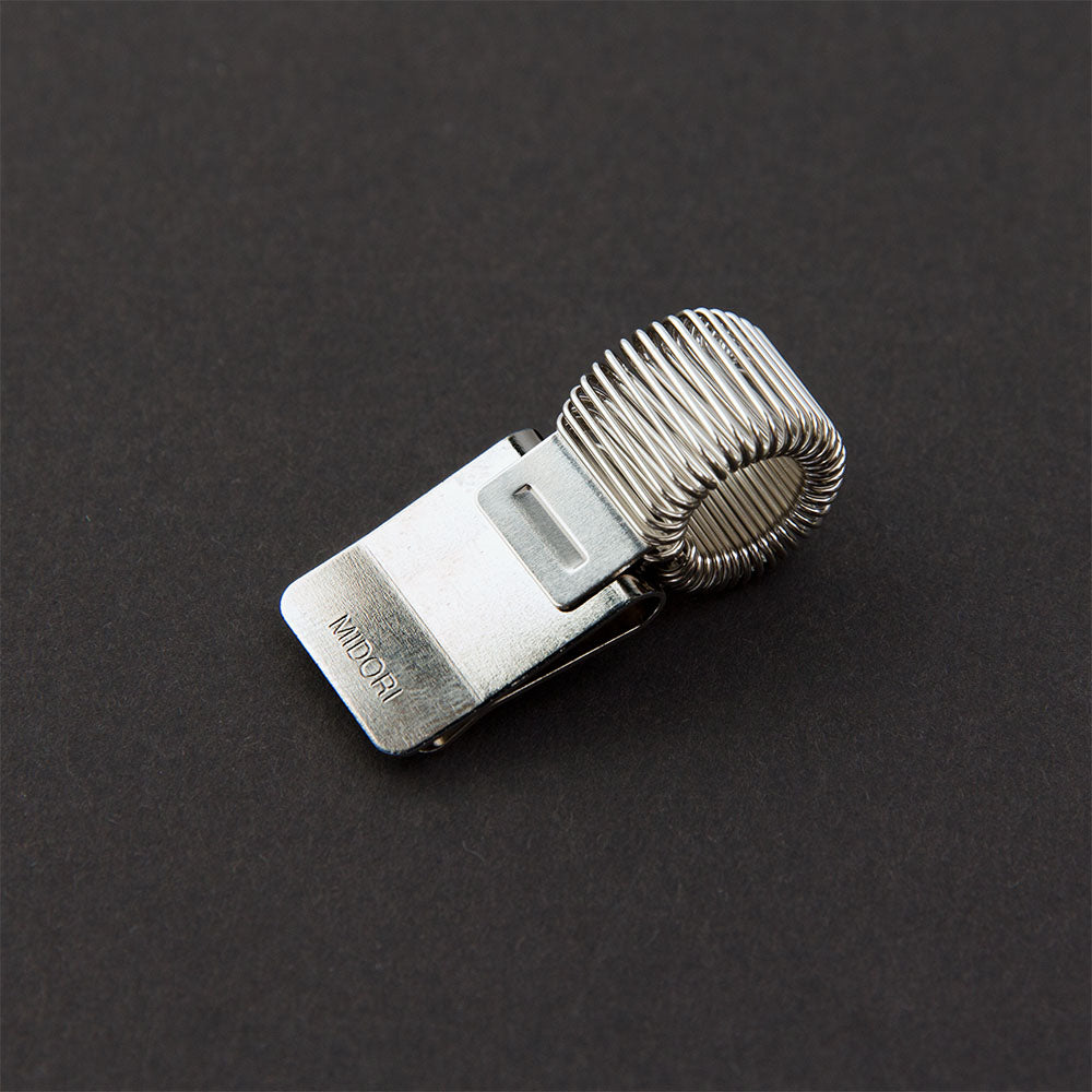 Midori Mini Clip Pen Holder <Silver>