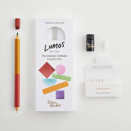 Lumos Pro - Colour Block: Sky Blue - Clementine / Single Tip