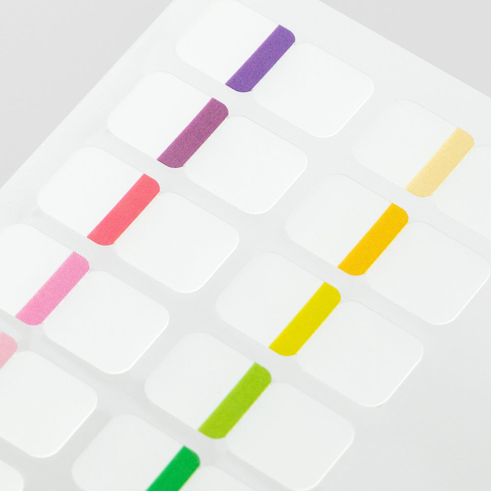 Midori Index Label Chiratto 24 colors Vivid