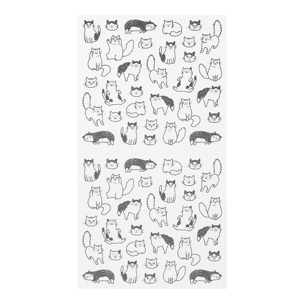 Midori Sticker 2554 Chat Cat