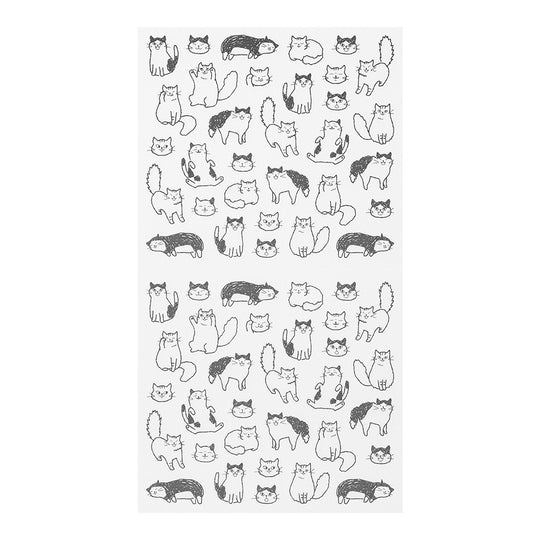 Midori Sticker 2554 Chat Cat
