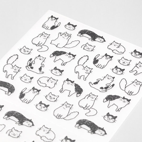 Midori Sticker 2554 Chat Cat