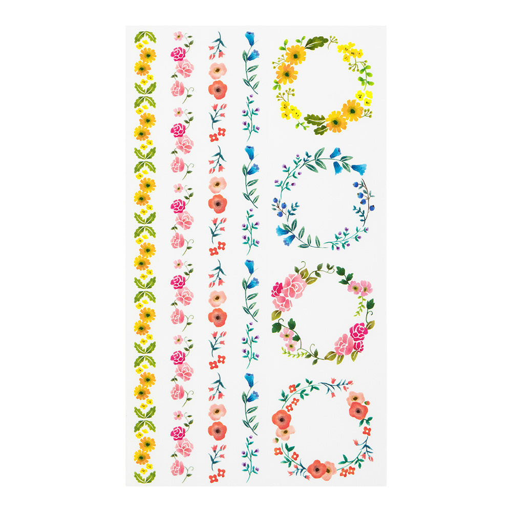 Midori Transfer Sticker 2586 Wreaths