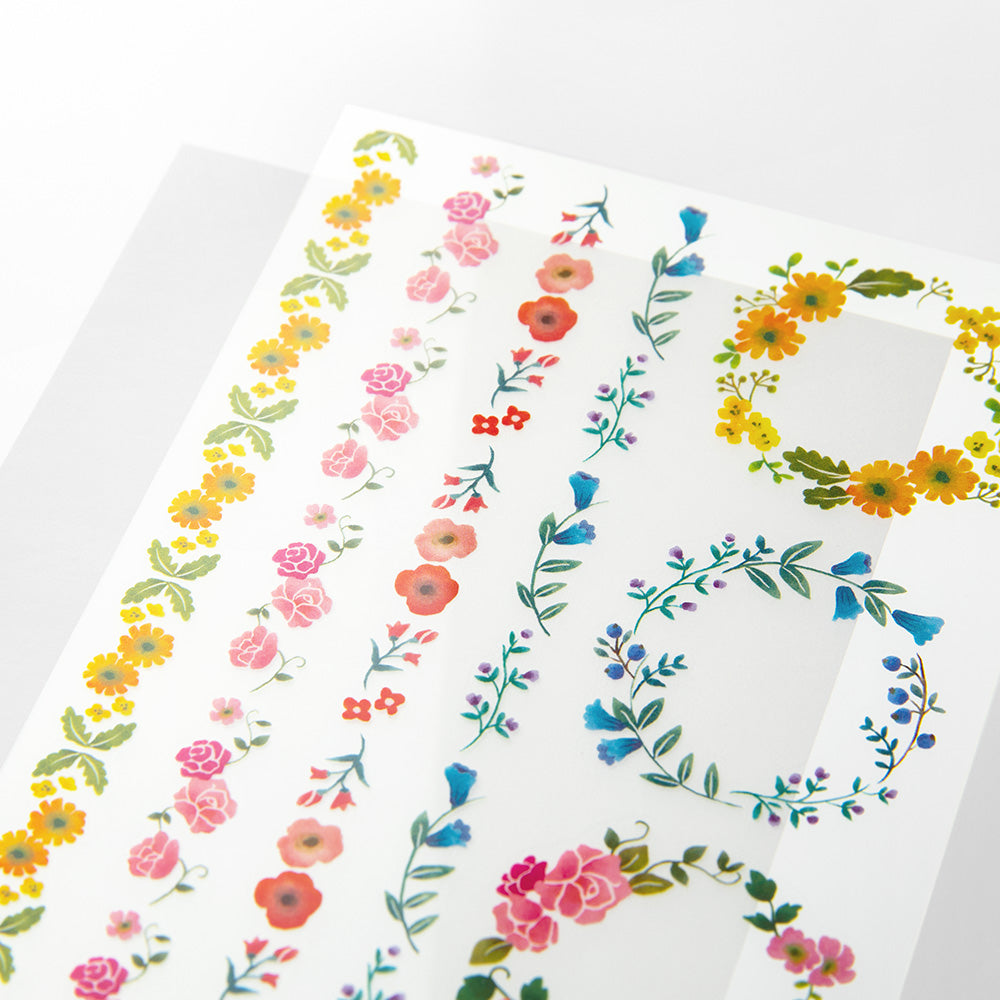 Midori Transfer Sticker 2586 Wreaths