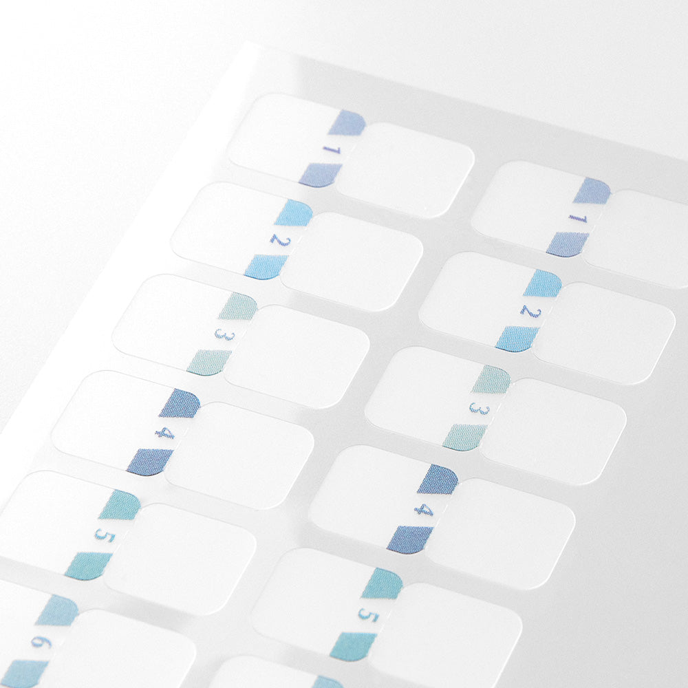 Index Label <S> Chiratto Numbers Blue