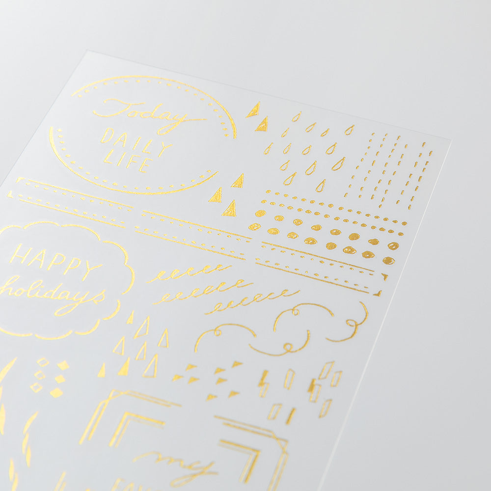 Midori Transfer Sticker Foil 2617 Geometric patterns