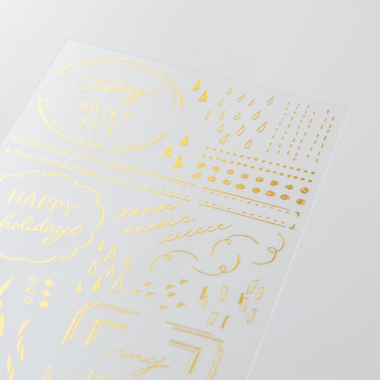 Midori Transfer Sticker Foil 2617 Geometric patterns