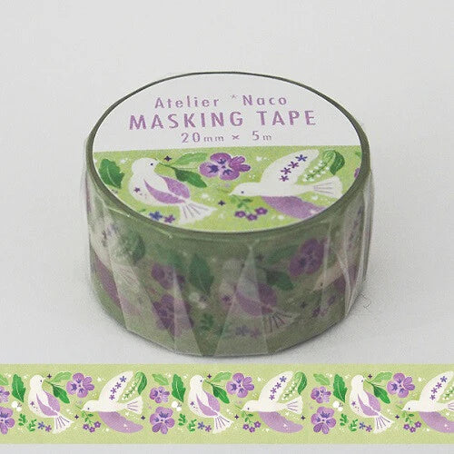 Kodomo No Kao Washi Tape Natsuko Taguchi - Little Bird